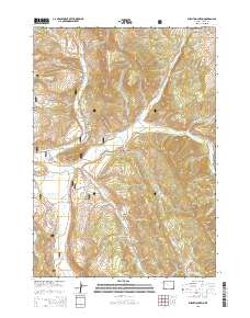 Burnt Mountain 2015 topographic map thumbnail