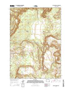 Buffalo Meadows 2015 topographic map thumbnail
