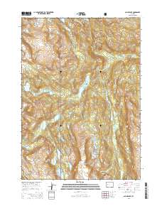 Alpine Lake 2015 topographic map thumbnail