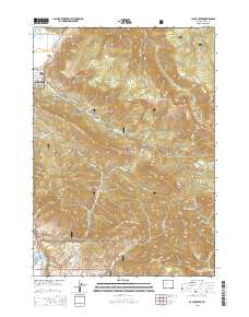 Cache Creek 2015 topographic map thumbnail
