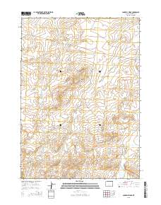 Campbell Ridge 2015 topographic map thumbnail
