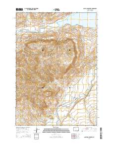 Castle Rock Creek 2015 topographic map thumbnail