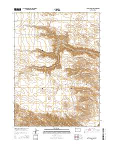 Cattail Ranch NE 2015 topographic map thumbnail