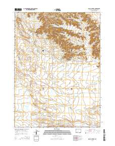 Bob Jack Well 2015 topographic map thumbnail