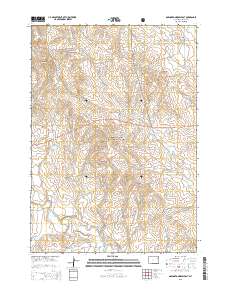 Darlington Draw East 2015 topographic map thumbnail