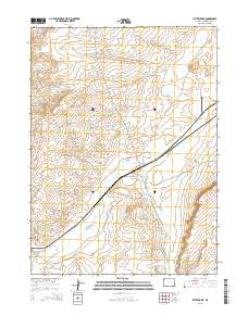 Bitter Creek 2015 topographic map thumbnail