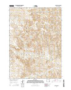 Calf Draw 2015 topographic map thumbnail