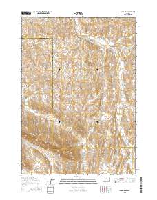 Bader Draw 2015 topographic map thumbnail