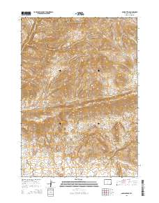 Badwater SE 2015 topographic map thumbnail