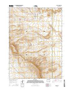 Bairoil 2015 topographic map thumbnail