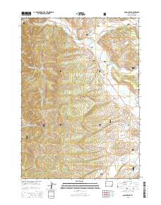 Bondurant 2015 topographic map thumbnail