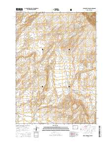 Bear Creek Ranch 2015 topographic map thumbnail