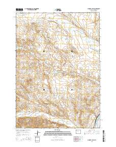 Chimney Gulch 2015 topographic map thumbnail