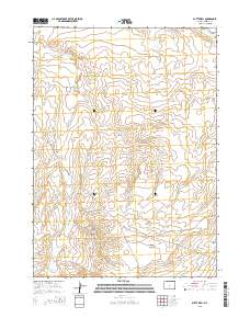Butte Well 2015 topographic map thumbnail