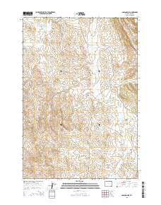 Garland Hill 2015 topographic map thumbnail