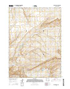 Fourmile Ridge 2015 topographic map thumbnail