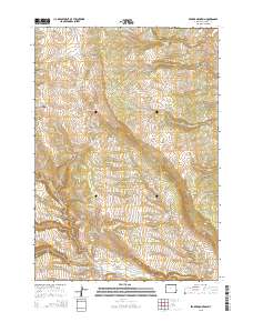 Fraker Mountain 2015 topographic map thumbnail