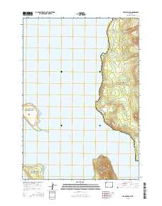 Frank Island 2015 topographic map thumbnail
