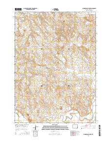 Greasewood Creek 2015 topographic map thumbnail