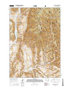 Fanny Peak 2015 topographic map thumbnail
