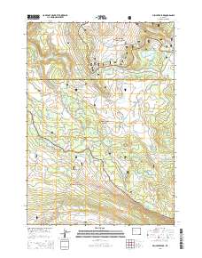 Fish Creek Park 2015 topographic map thumbnail