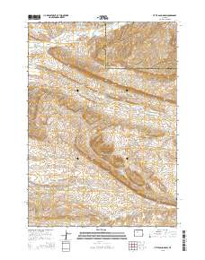 Little Sand Draw 2015 topographic map thumbnail