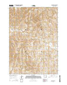 Bogie Draw 2015 topographic map thumbnail