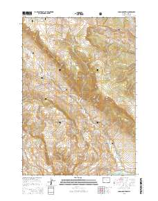 Logan Mountain 2015 topographic map thumbnail