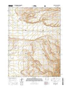 Oberg Ranch 2015 topographic map thumbnail