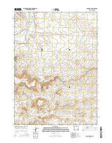 Olsen Ranch 2015 topographic map thumbnail