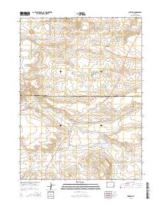Meriden 2015 topographic map thumbnail