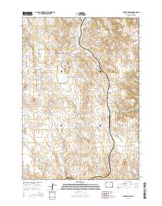 Coyote Draw 2015 topographic map thumbnail