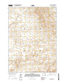 Glenrock NW 2015 topographic map thumbnail