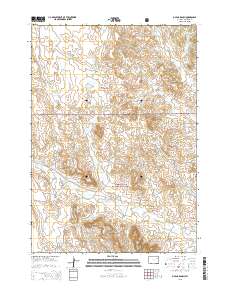 Open A Ranch 2015 topographic map thumbnail