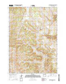 Beartrap Meadows 2015 topographic map thumbnail