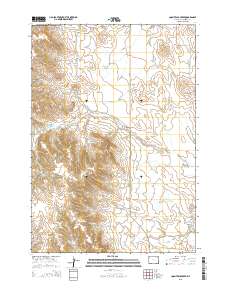 Coon Track Creek 2015 topographic map thumbnail