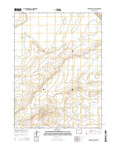 Cooper Lake South 2015 topographic map thumbnail