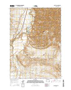 Corbett Dam 2015 topographic map thumbnail