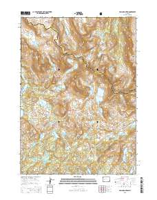 Halls Mountain 2015 topographic map thumbnail