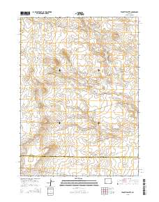 Teakettle Butte 2015 topographic map thumbnail