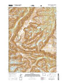 Fremont Peak North 2015 topographic map thumbnail