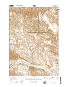 Gillies Draw 2015 topographic map thumbnail