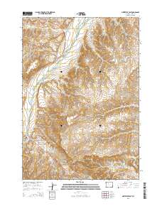 Meeteetse East 2015 topographic map thumbnail
