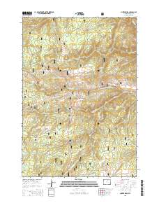 Hunter Mesa 2015 topographic map thumbnail