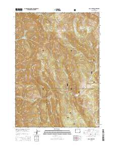 Bull Creek 2015 topographic map thumbnail