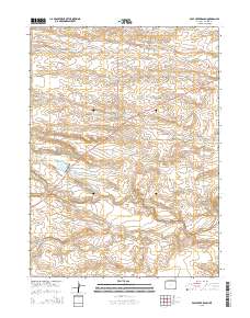 Pole Creek Ranch 2015 topographic map thumbnail