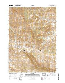 Willow Creek 2015 topographic map thumbnail