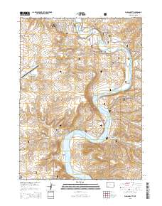 Whalen Butte 2015 topographic map thumbnail