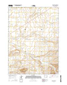 Tule Butte 2015 topographic map thumbnail