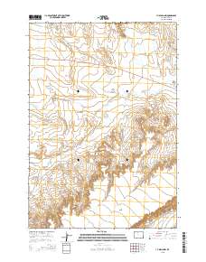 Y U Bench NW 2015 topographic map thumbnail